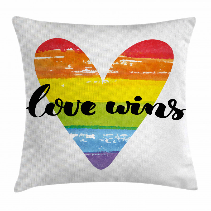 Gay Marriage Sign Pillow Cover
