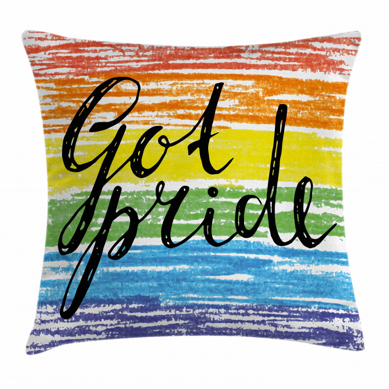 Got Pride Sketchy Art Pillow Cover
