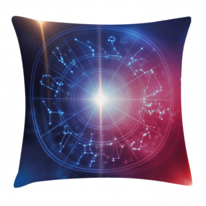 Connected Dots Signs Pillow Cover