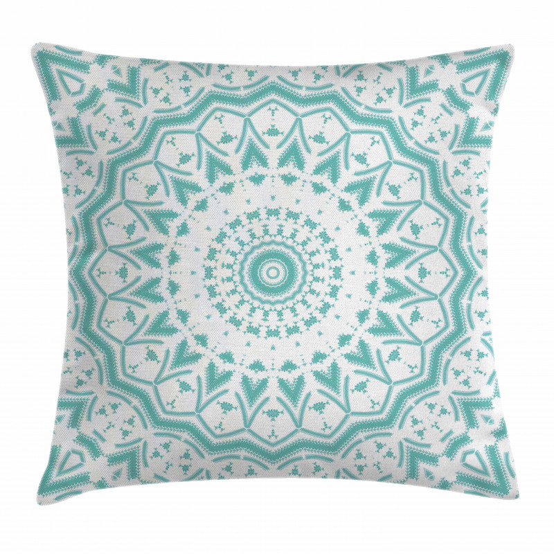 Mandala Tie Dye Effect Pillow Cover