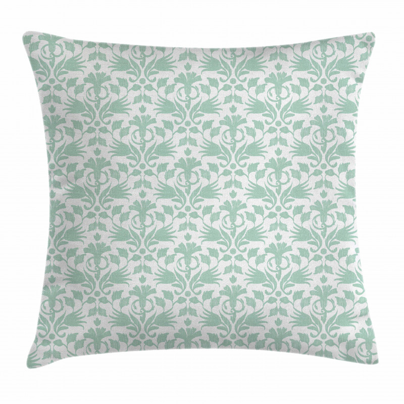 Wave Like Round Swirls Pillow Cover