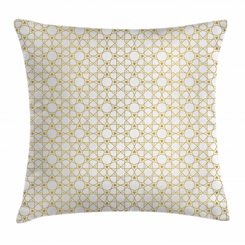 Traditional Girih Star Pillow Cover