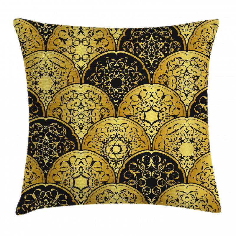 Scale Style Circles Pillow Cover
