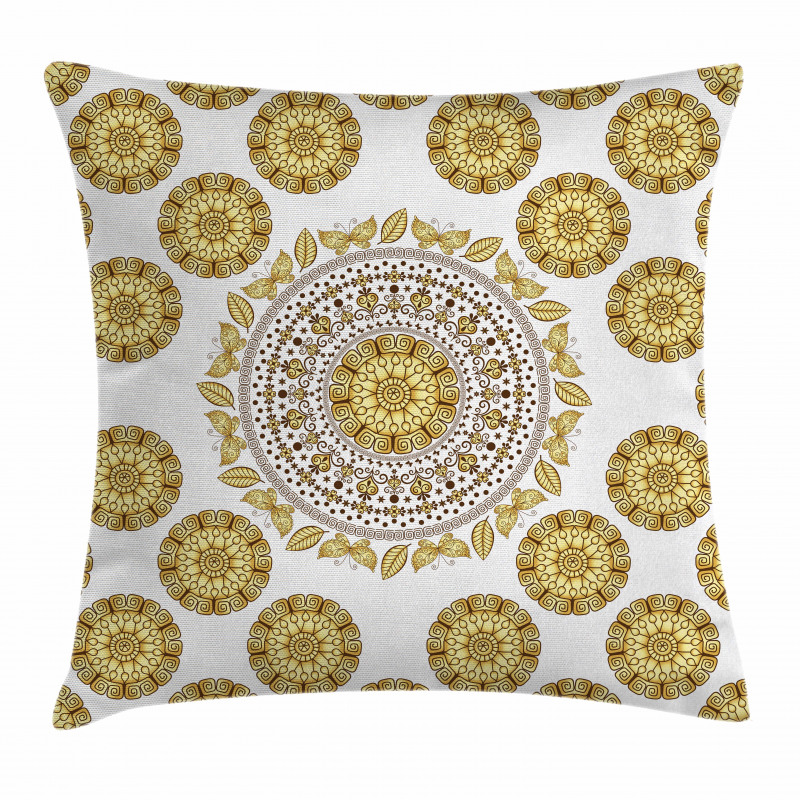 Natural Leaves Pillow Cover