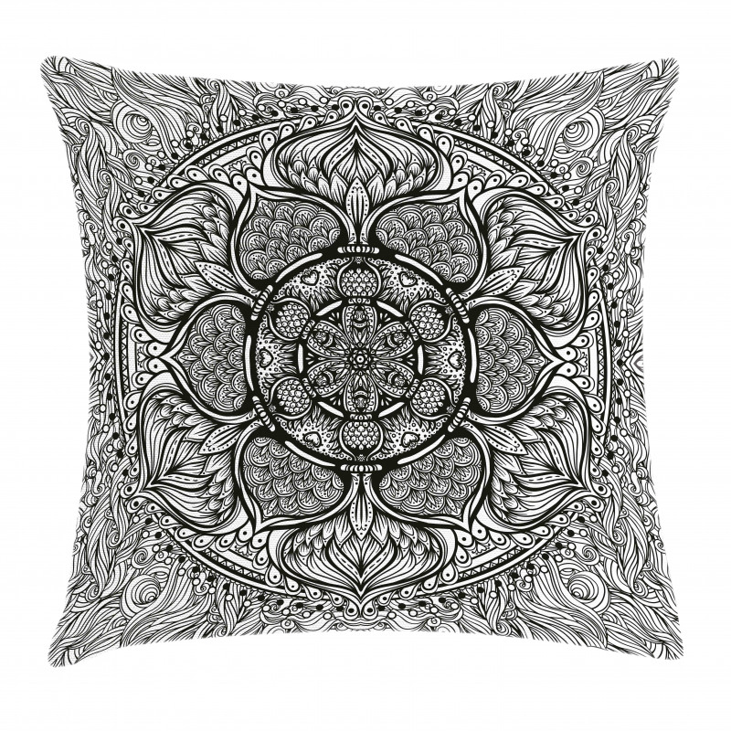 Mandala Inspired Native Pillow Cover