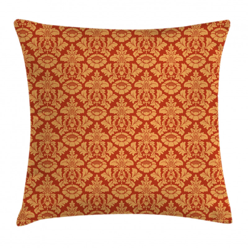 Royal Victorian Damask Pillow Cover