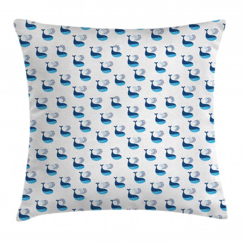 Fish Swimming Ocean Pillow Cover