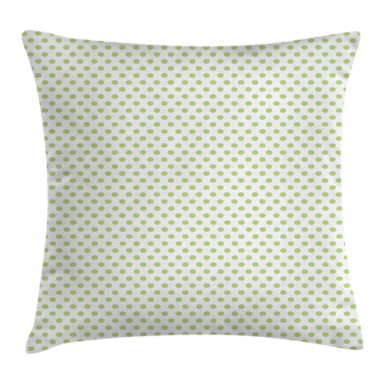 Vintage Retro Polka Dots Pillow Cover