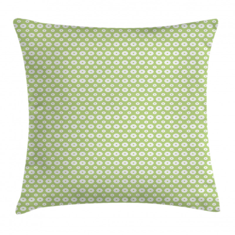 Inner Circles with Dots Pillow Cover