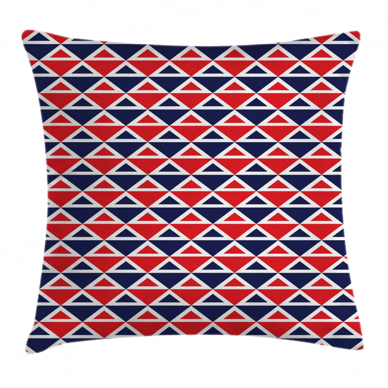 Half Triangles Pillow Cover