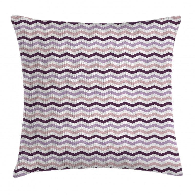 Zig Zag Waves Shapes Pillow Cover