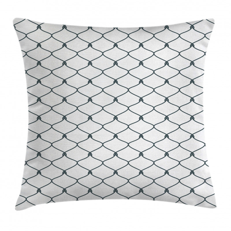 Curvy Wavy Shapes Pillow Cover