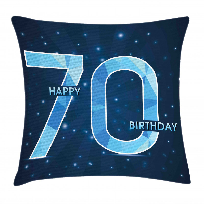 Stars Space Party Pillow Cover