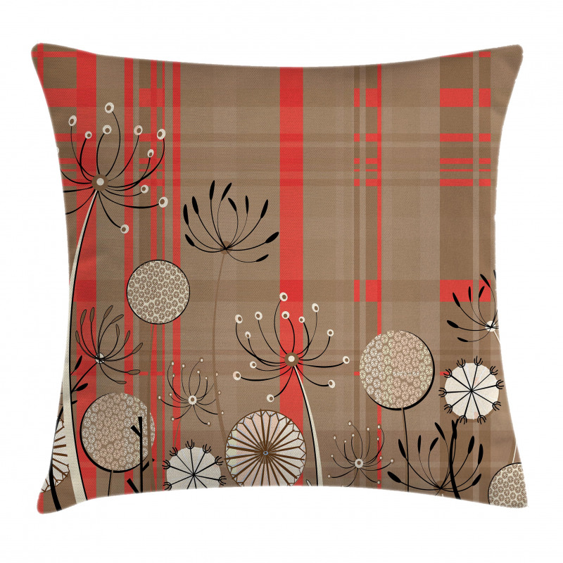 Vintage Style Botany Artsy Pillow Cover