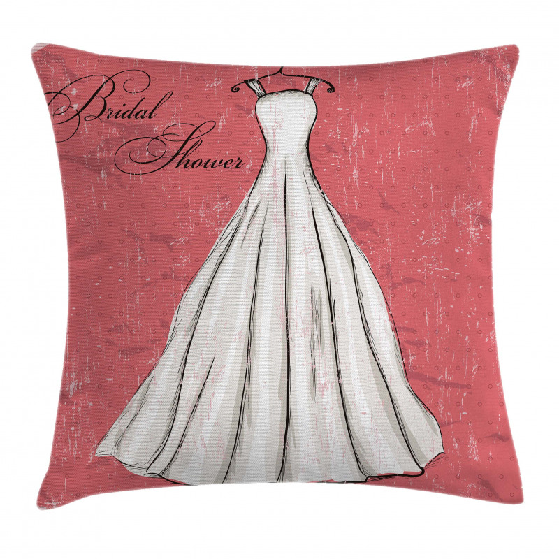 Wedding Bride Party Pillow Cover