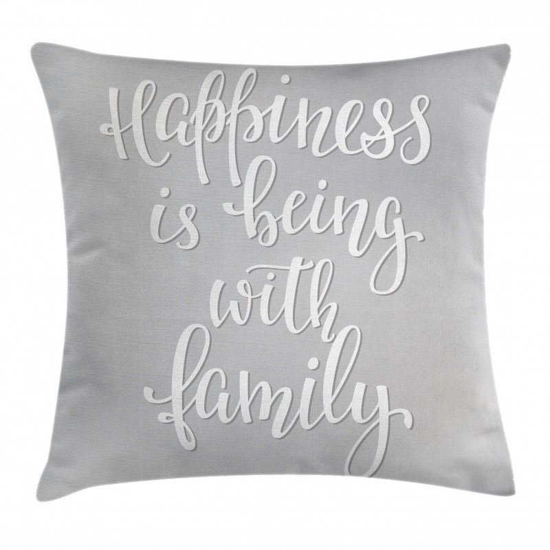 Positive Family Pillow Cover
