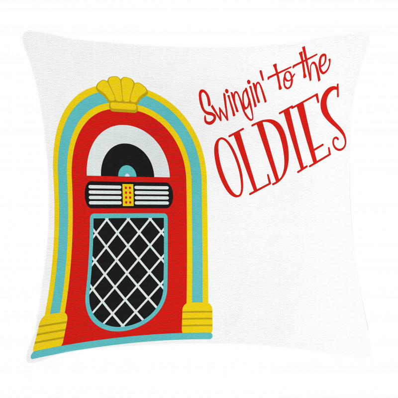 Jazz Age Party Music Pillow Cover