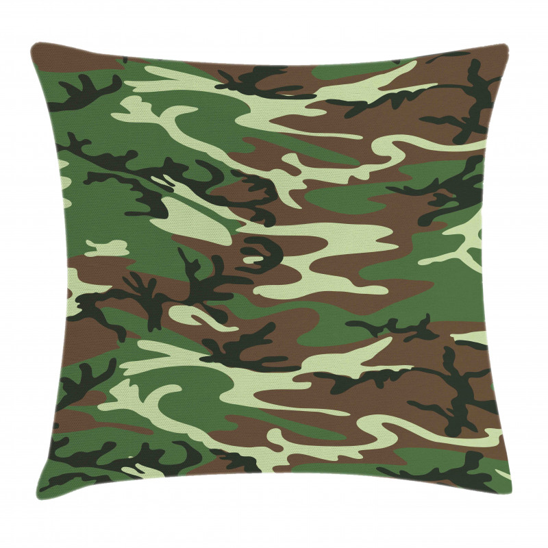 Classic American Woodland Pillow Cover