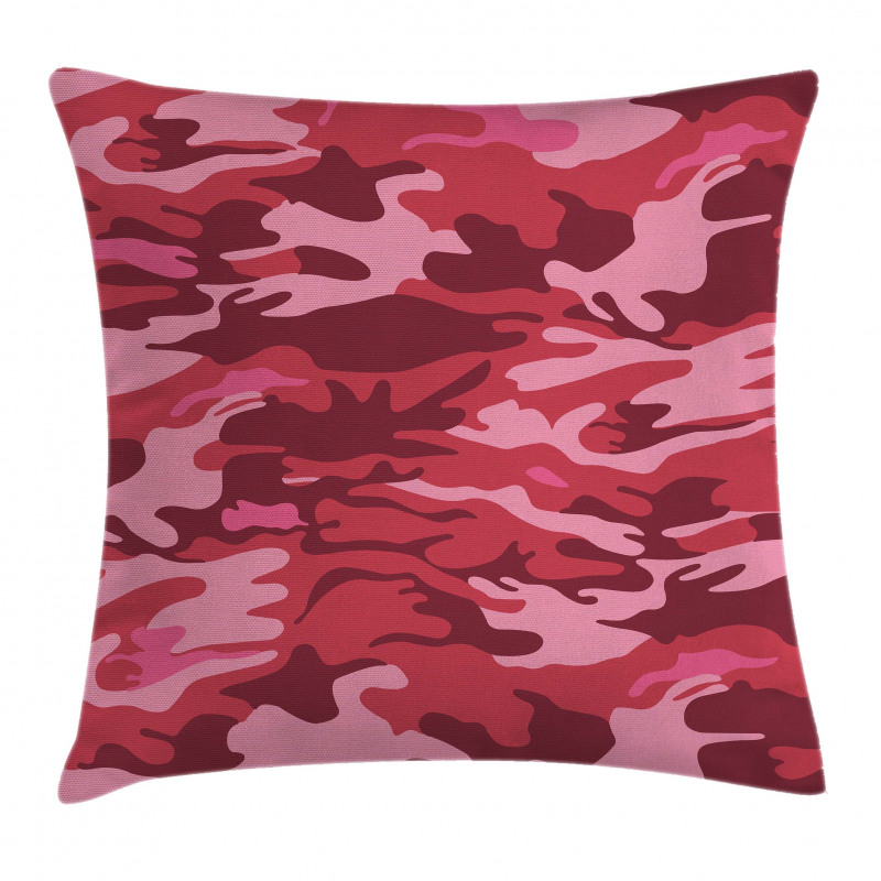 Camo Texture Autumn Theme Pillow Cover
