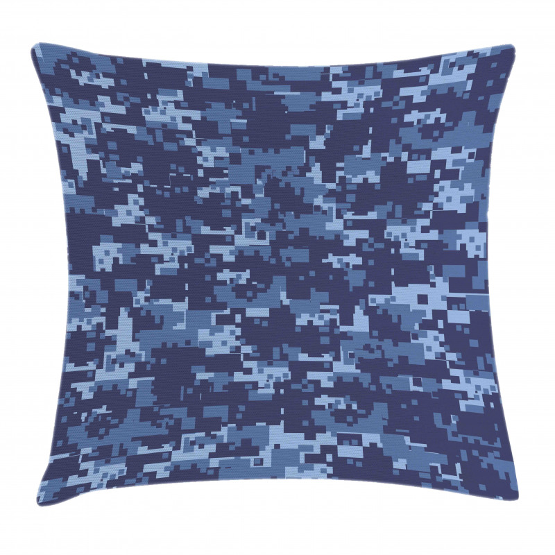 Grunge Camouflage Style Effect Pillow Cover