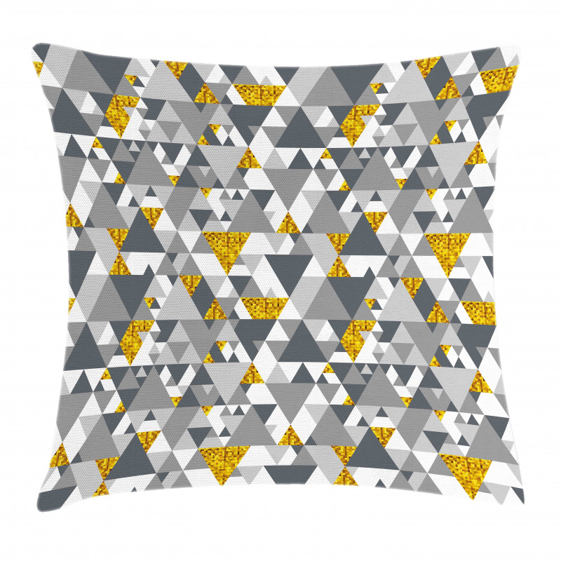 Zig Zag Triangles Pillow Cover
