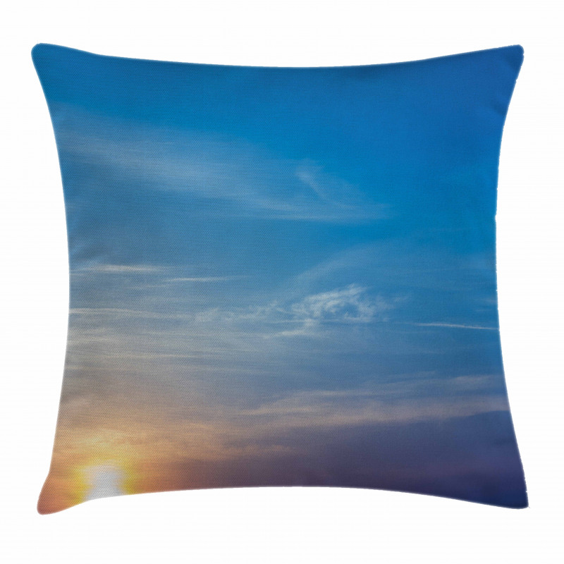 Blurry Sunrise Pillow Cover