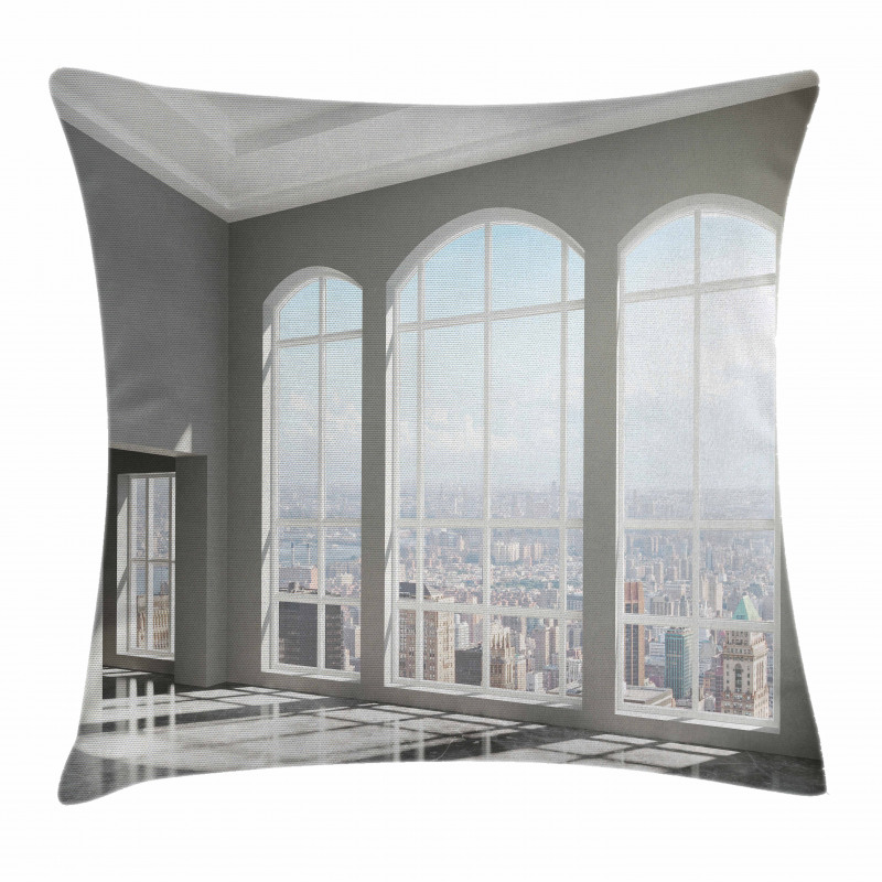 Sunset in New York City Pillow Cover