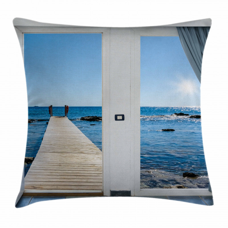 Patio Ocean Sea Sunny Pillow Cover