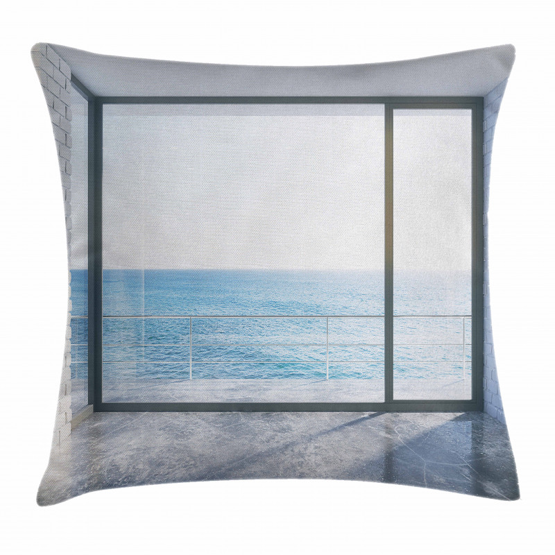 Ocean Scenery Apartment Pillow Cover