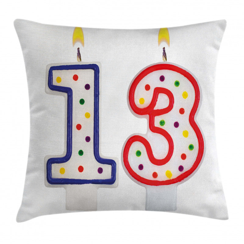 Candles 13 Pillow Cover