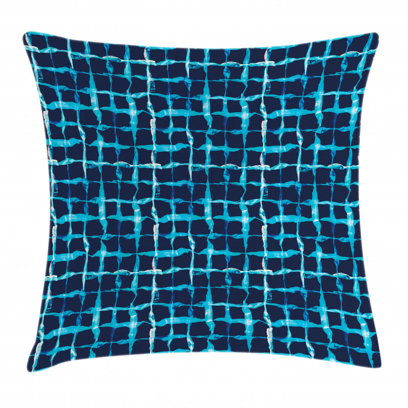 Pool Inspired Design Pillow Cover