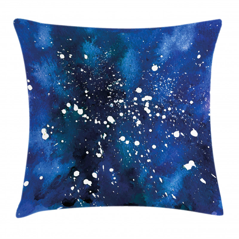 Grunge Space Theme Art Pillow Cover