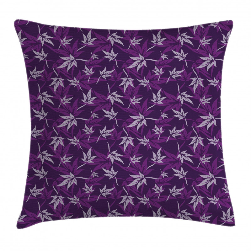 Abstract Lily Flowers Pillow Cover