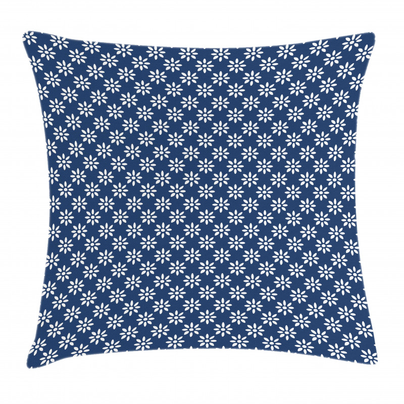 Daisy Like Flowers Pillow Cover