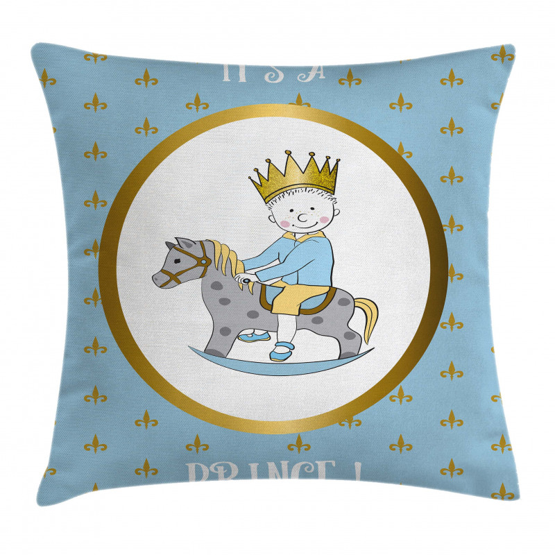 It's a Prince Newborn Pillow Cover