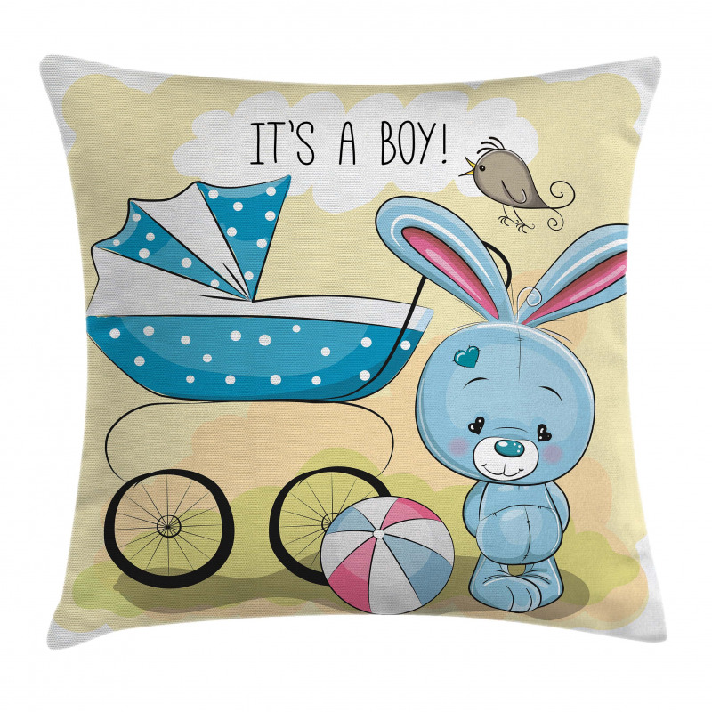Bunny Baby Pillow Cover