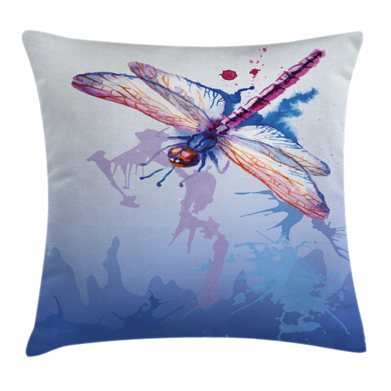 Abstract Dragonfly Pillow Cover