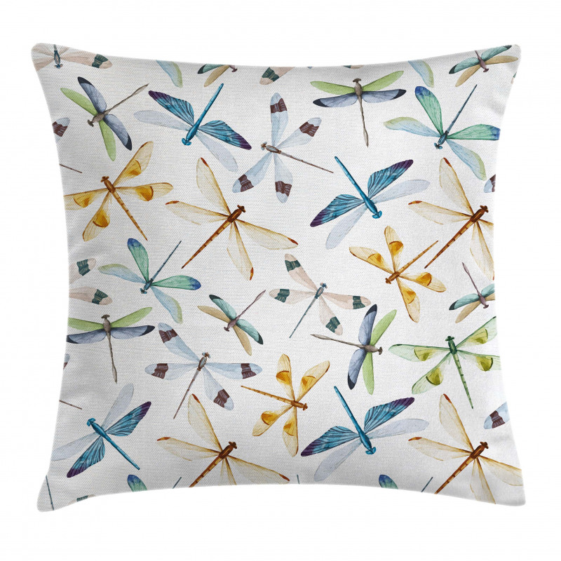 Minimalist Dragonflies Pillow Cover