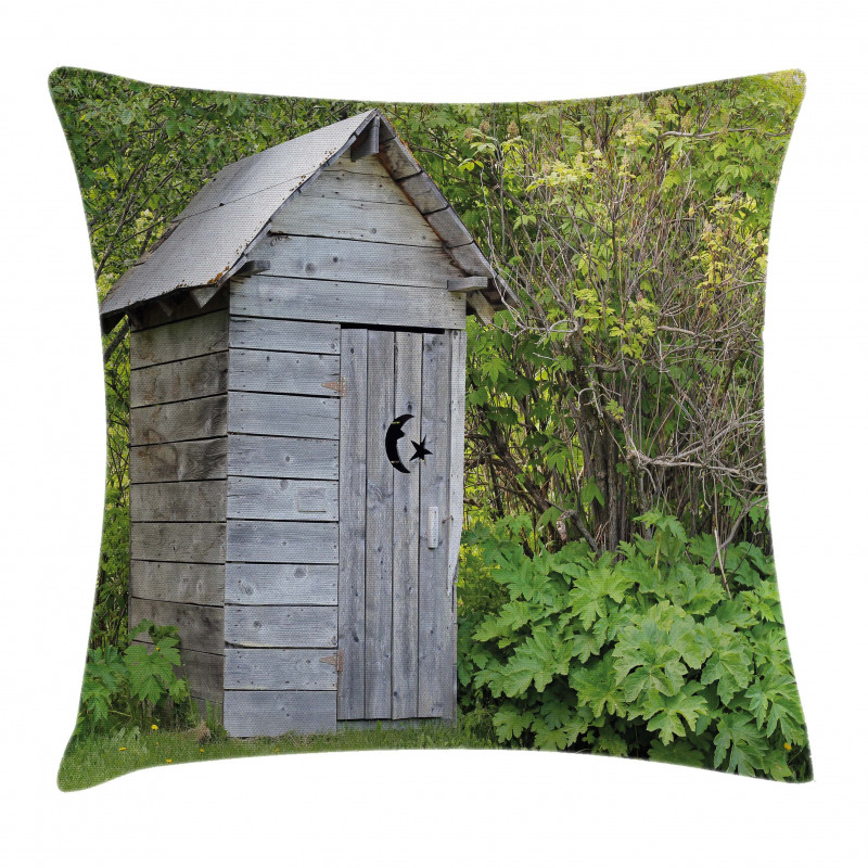Farm Cottage Forest Pillow Cover