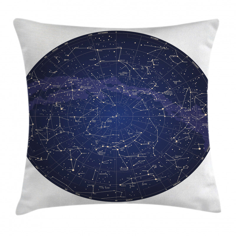 Sky Map Northern Pillow Cover