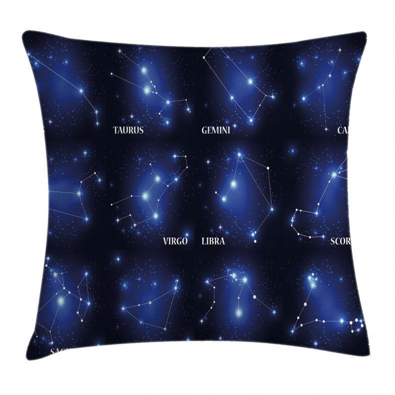 Zodiac Sign Set Pillow Cover