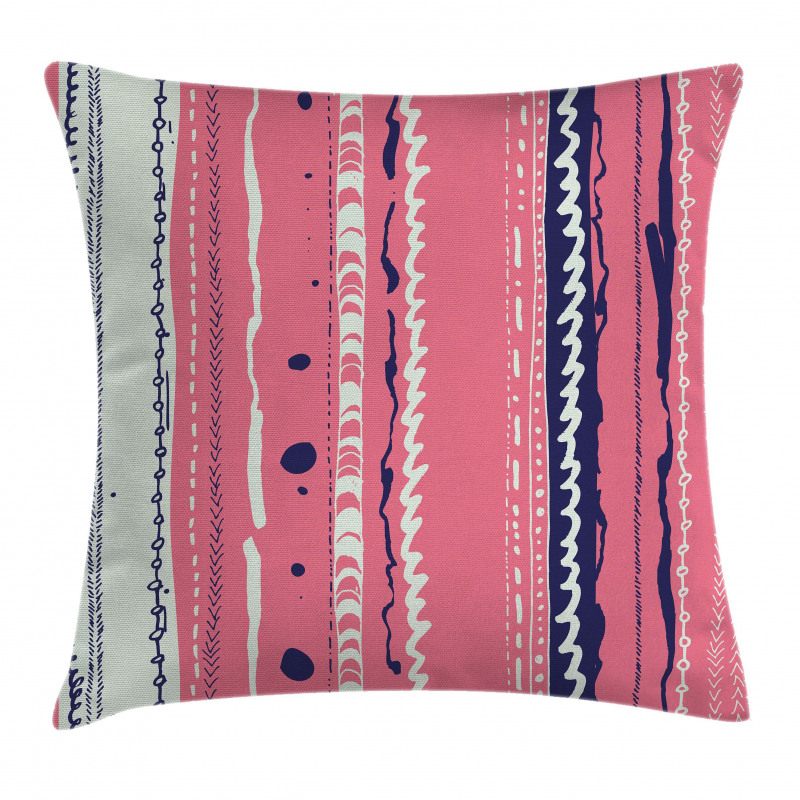 Doodle Lines Pillow Cover