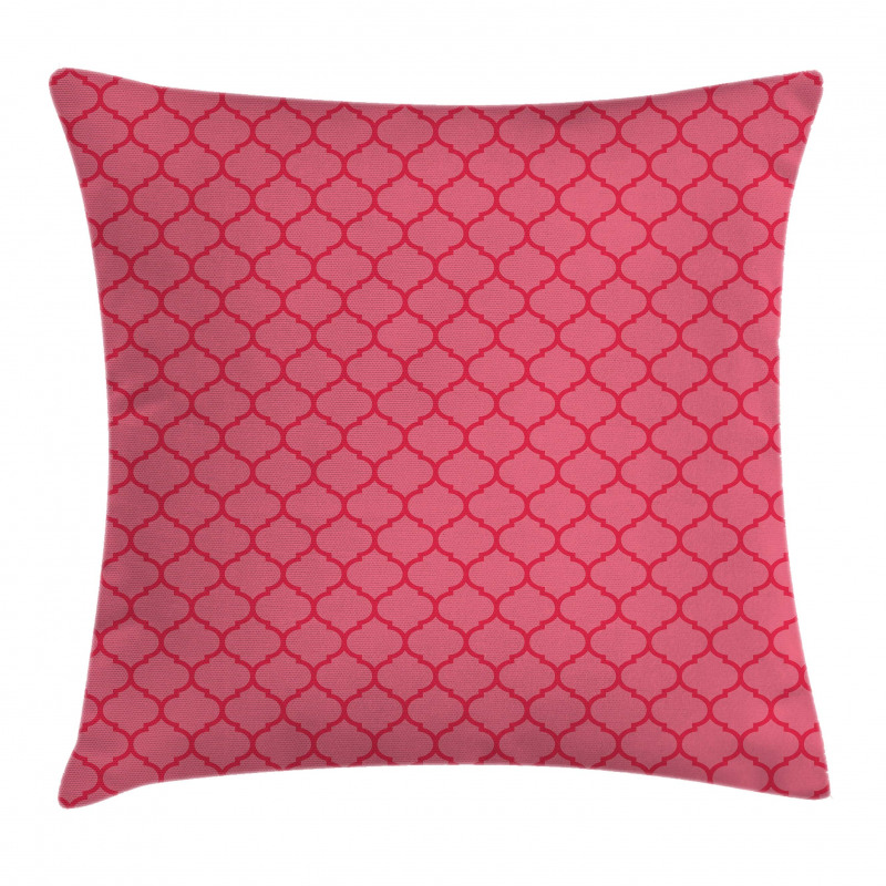 Antique Quatrefoil Motifs Pillow Cover