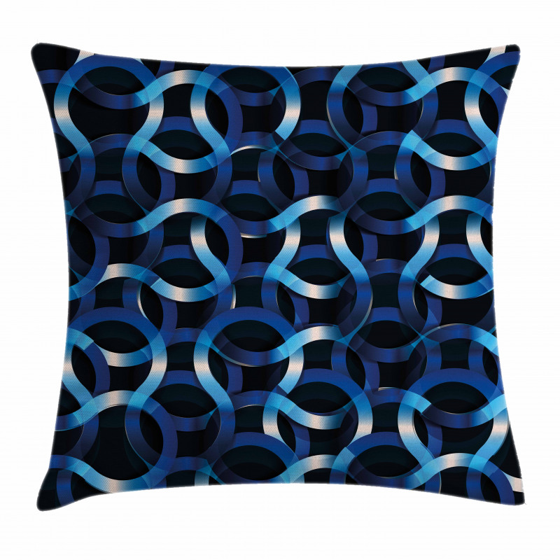 Curvy Modern Shapes Pillow Cover