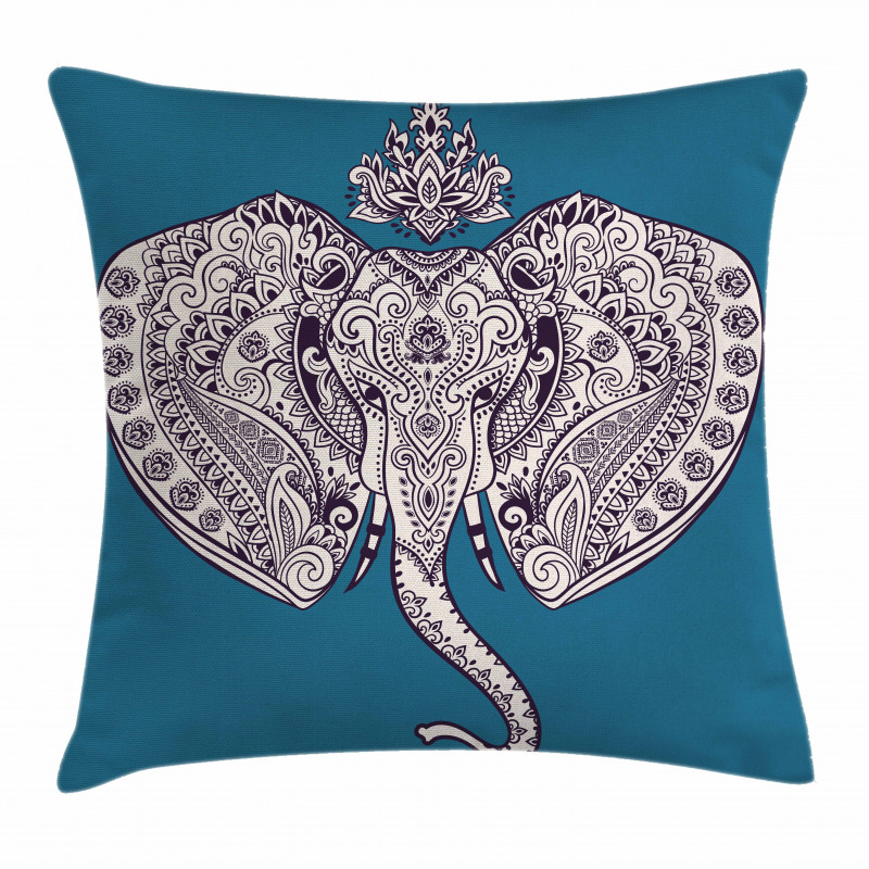 Ethnic Symbols Pillow Cover