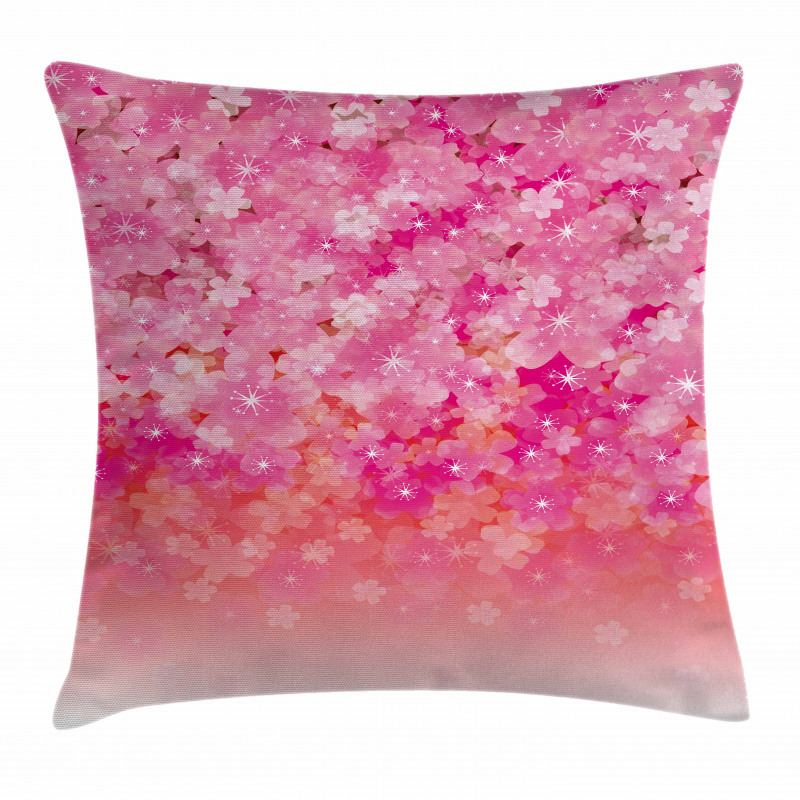Cherry Bloom Tree Pillow Cover