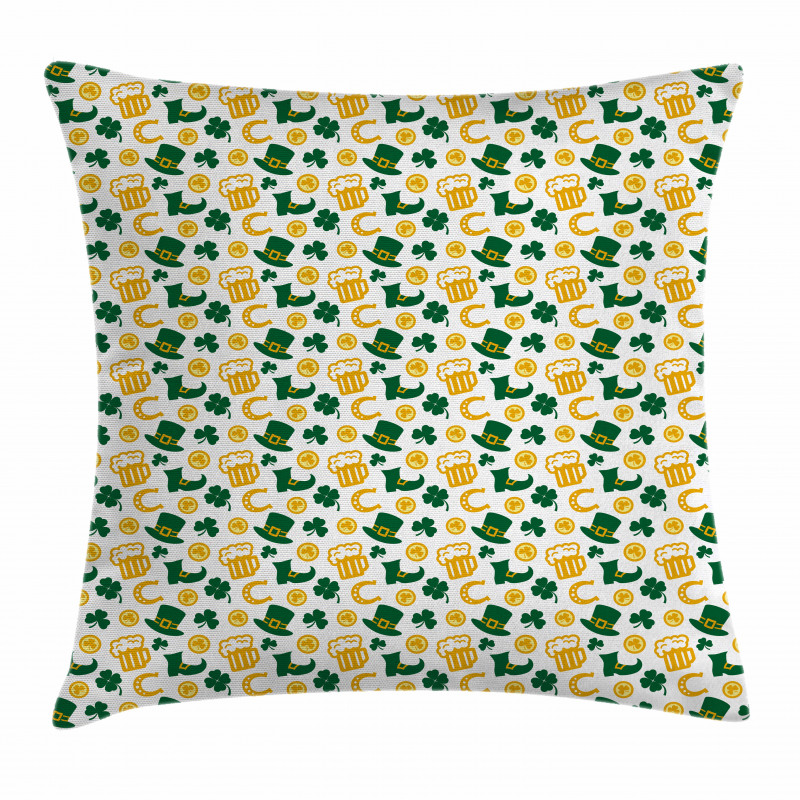 Happy St. Patrick's Day Pillow Cover