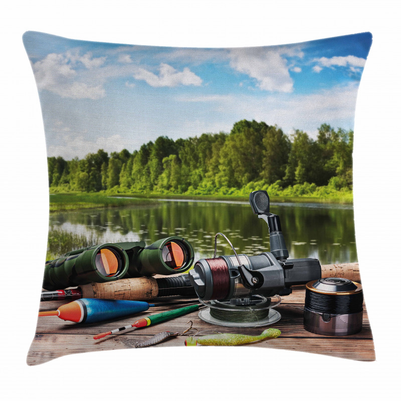 Fishing Tackle Pillow Cover