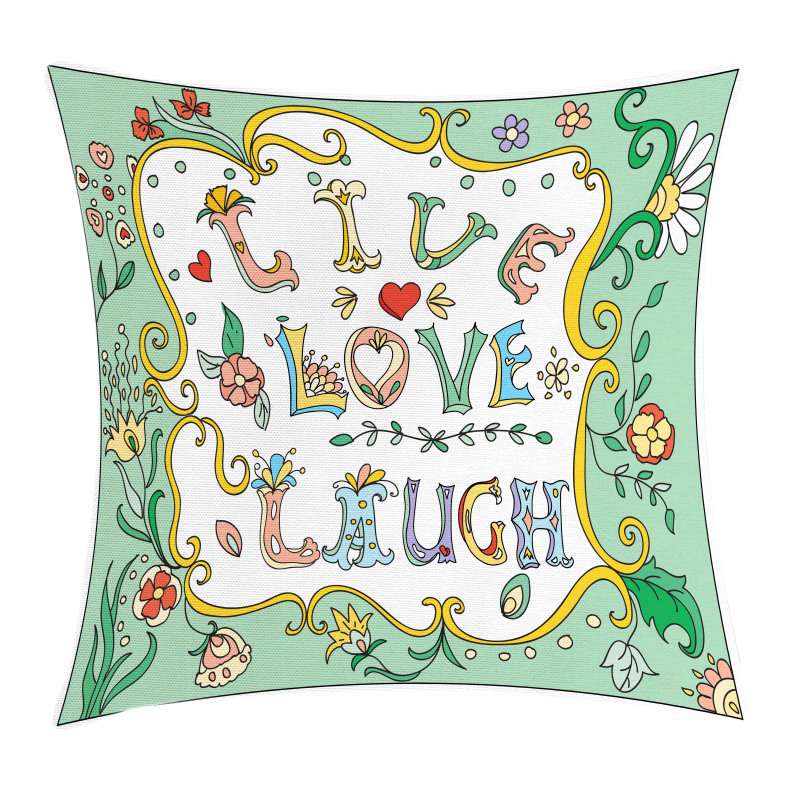 Ornate Petals Pillow Cover