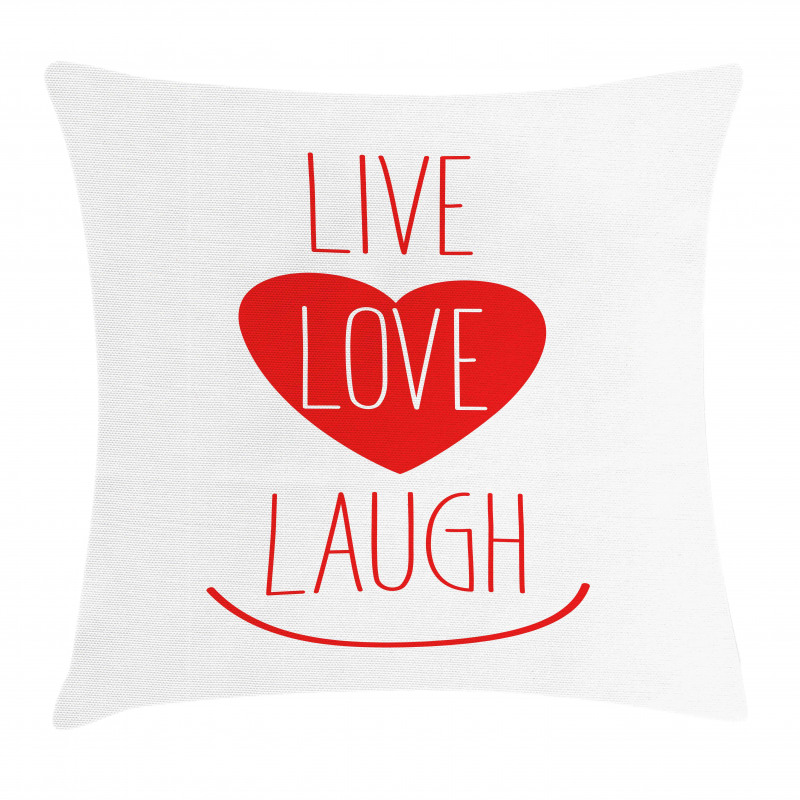 Heart Smile Pillow Cover